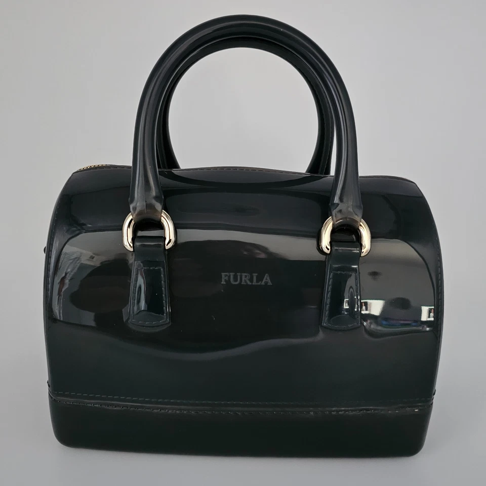 FURLA Candy Bag Grey Jelly Bag - Image 3 of 4