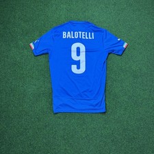 Puma Italien Mario Balotelli 9 Trikot WM 2014 Größe M