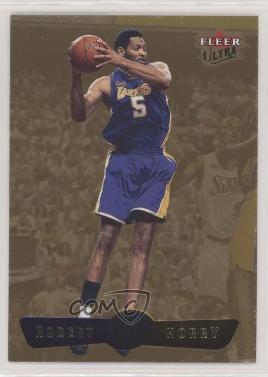2001-02 Fleer Ultra Gold Medallion Robert Horry #52 0q3