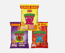 Monster Munch Crisps 35 x 40g Baked Corn Snacks