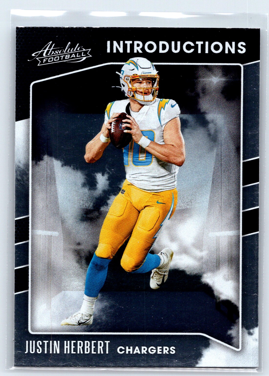 2020 Panini Absolute #I-JH Justin Herbert Introductions