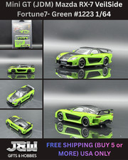 Mini Gt Jdm Mazda Rx-7 Veilside Fortune7- Green 1223 164 Mini Gt Jdm Mazda Rx-7 Veilside Fortune7- Green 1223 164