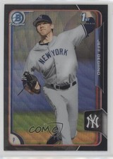2015 Bowman Draft Chrome Asia Exclusive Black Wave Refractor Jeff Degano #44 fm0