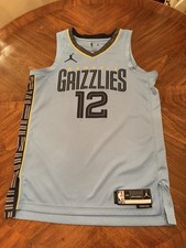 Ja Morant Memphis Grizzlies Dri Fit Jordan Statement Edition Jersey-Medium-NWT