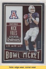 2016 Panini Contenders Draft Picks Bowl Ticket 70/99 Nick Foles #78 READ 1u6