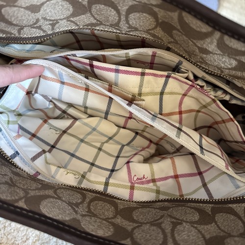 AUTHENTIC COACH HERITAGE STRIPE SIGNATURE TOTE BAG 11763 - Bild 21 von 24