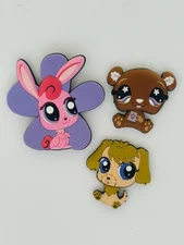 Littlest Pet Shop Fridge Locker Magnet LPS Merch X3 Random Lot