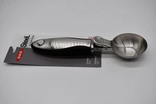 New OXO Stainless Steel Ice Cream Scoop Dishwasher Safe, Pop Up Lever