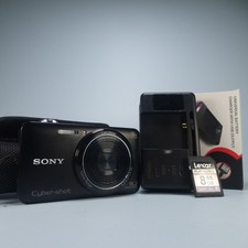 Sony Digital Camera Cybershot DSC-WX60 16.2MP Black Tested
