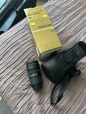 Nikon AF-S NIKKOR 24-70mm f/2.8E ED VR Zoomobjektiv Nikon F 77mm