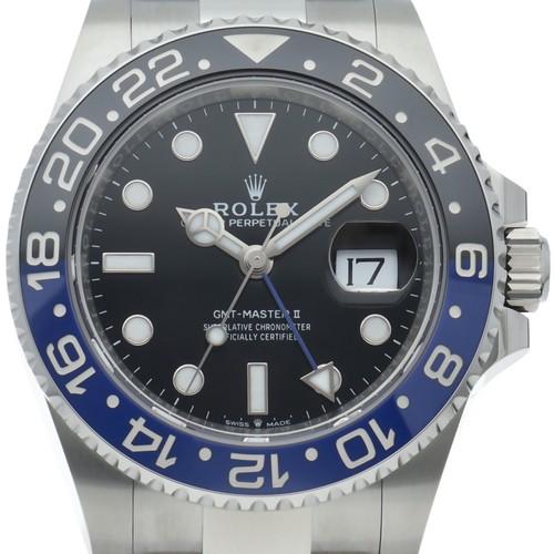 Rolex GMT-Master II 126710BLNR Stainless Steel 40mm Black Dial Automatic #LPW901