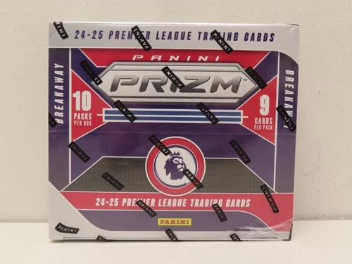 2024-25 Panini Prizm Premier League EPL Soccer Factory Sealed Breakaway Box
