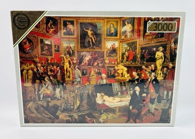 De-Luxe Falcon 3000-Piece Puzzle of The Tribuna of the Uffizi by Johann Zoffany