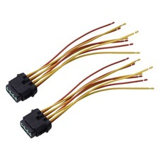 2pcs Headlamp Headlight Connector Harness Fit For Nissan Sentra 2013-2021 New