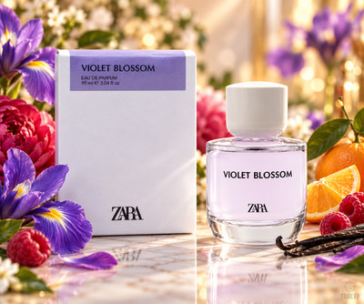 ZARA Violet Blossom Eau de Parfum 90 ml 3,04 Oz. Blumiges Damenparfüm