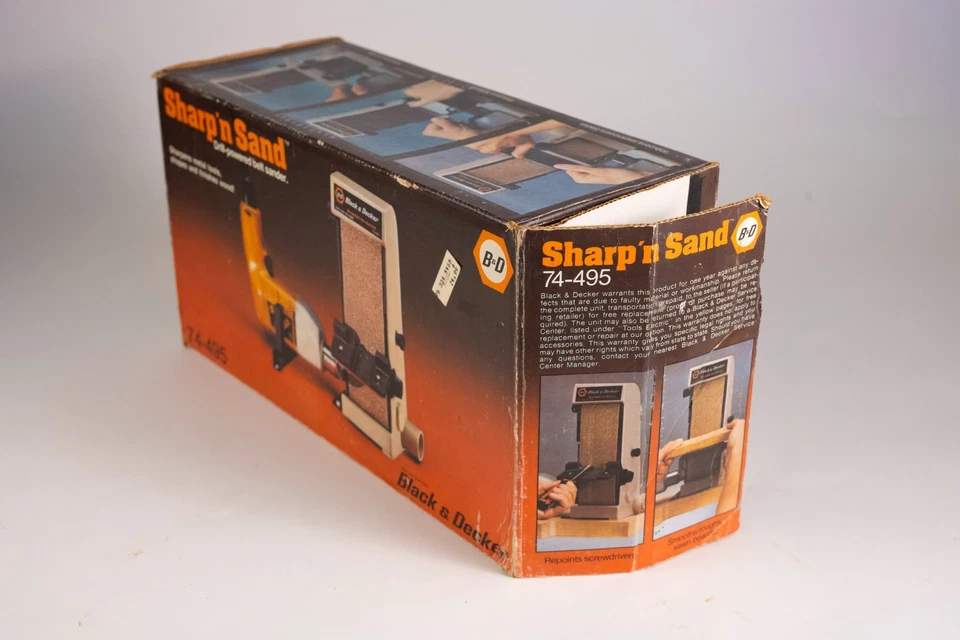 Black & Decker Sharp n' Sand Drill Powered Belt Sander,new! - Image 4 of 4