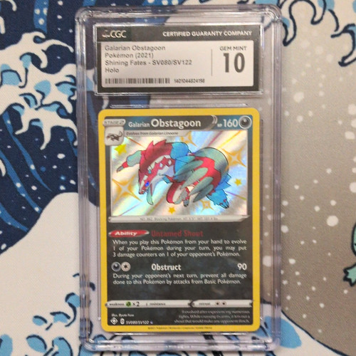 Galarian Obstagoon graded CGC 10 for sale on eBay