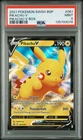 2021 POKEMON SWSH BLACK STAR PROMO PIKACHU V BOX #061 PIKACHU V PSA 9