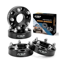 KSP 5x5 Wheel Spacers for Grand Cherokee 1999-2010,Wrangler 2007-2018,1.5" Th...