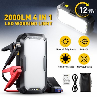 Jump Starter Portable 12V 8000A Car battery High Booster Power Bank Pack Charger