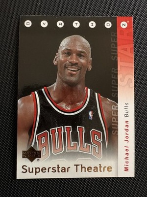 Michael Jordan 2006-07 Upper Deck Ovation #ST-MJ Superstar Theatre Chicago Bulls