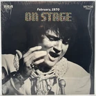 New / Sealed ELVIS PRESLEY "On Stage: February, 1970" LP 1976 Reissue