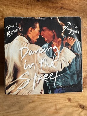 David Bowie & Mick Jagger - Dancing In The Street - 1985 UK pop 7'' Vinyl Record