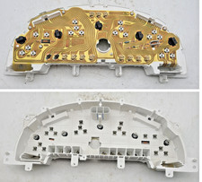 1996-1998 Ford Mustang Gt Gauge Cluster Housing Circuit Board Gold Back Oem