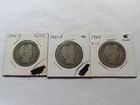 G15 USA 1900 & 1901-S x2 Silver Barber Half Dollars Group 3 pcs