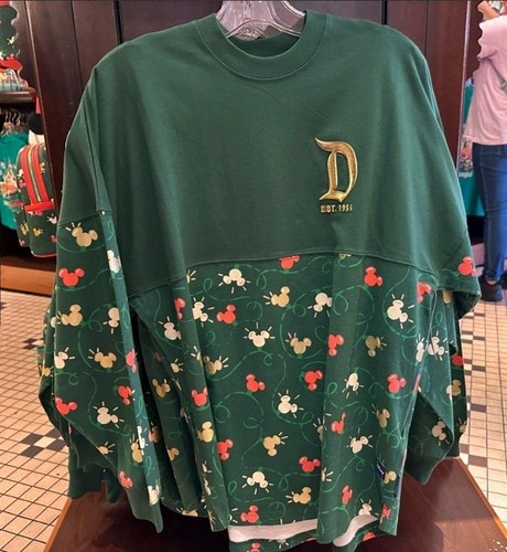 Disneyland Mickey Mouse Icon Holiday Christmas Lights Spirit Jersey Adult Medium - Picture 2 of 8