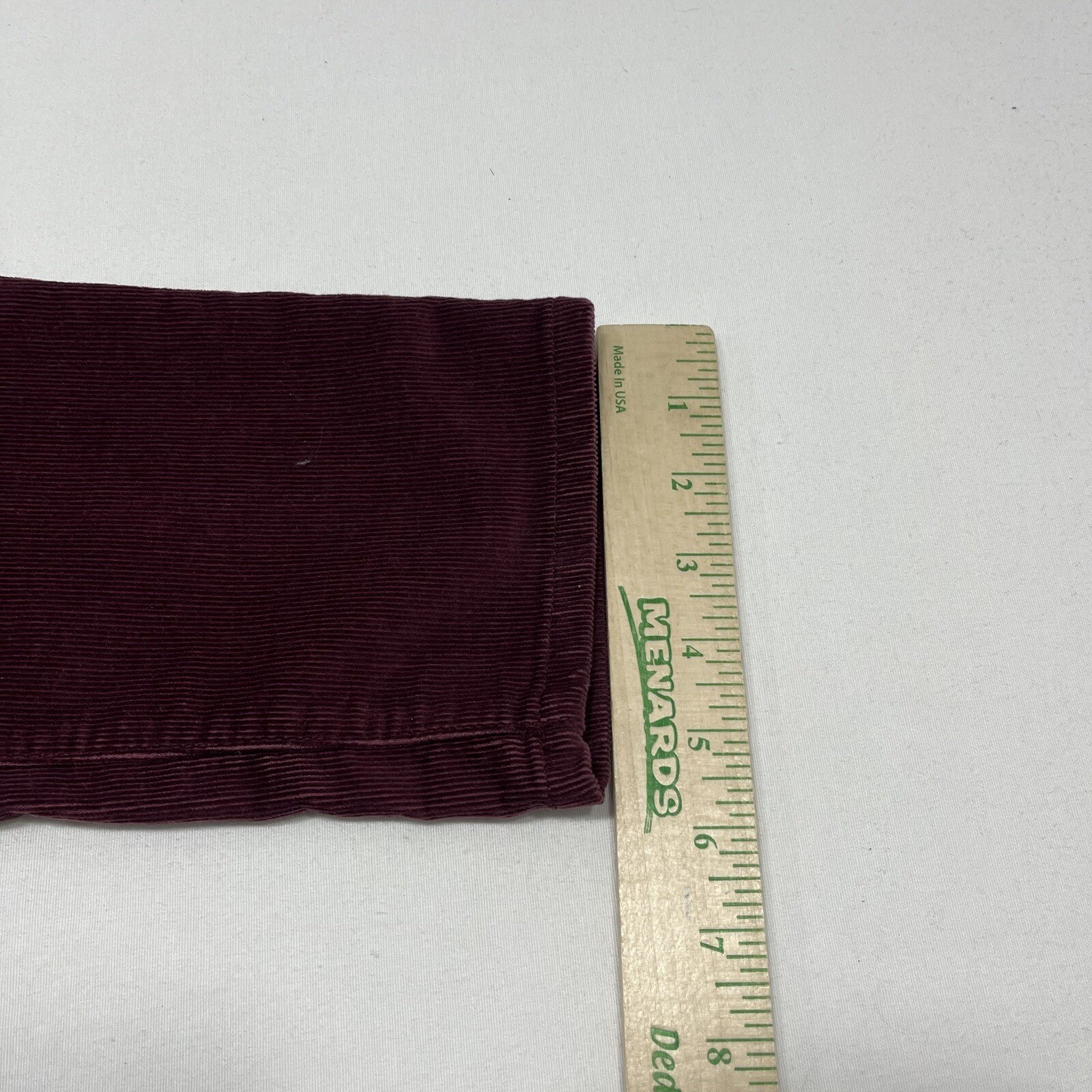 Patagonia Corduroy Pants Womens 30 (33x32) Maroon Burgundy Organic Cotton thumbnail 10