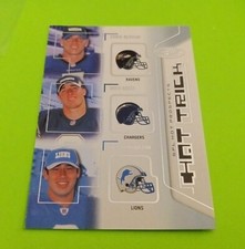 Drew Brees/Redman/Harrington 2002 Hot Prospects Hat Trick INSERT #1 T22 MINT