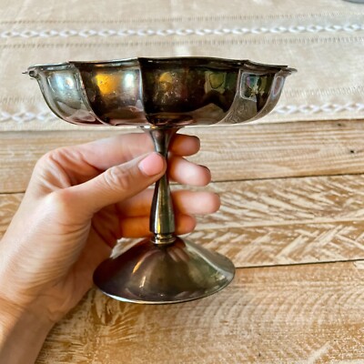 Sweet William 3枚セット Chippendale International Silver Co. Candy/Nut Dish