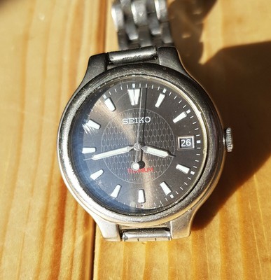 Watch SEIKO 7N42-8100 TITANIUM | eBay
