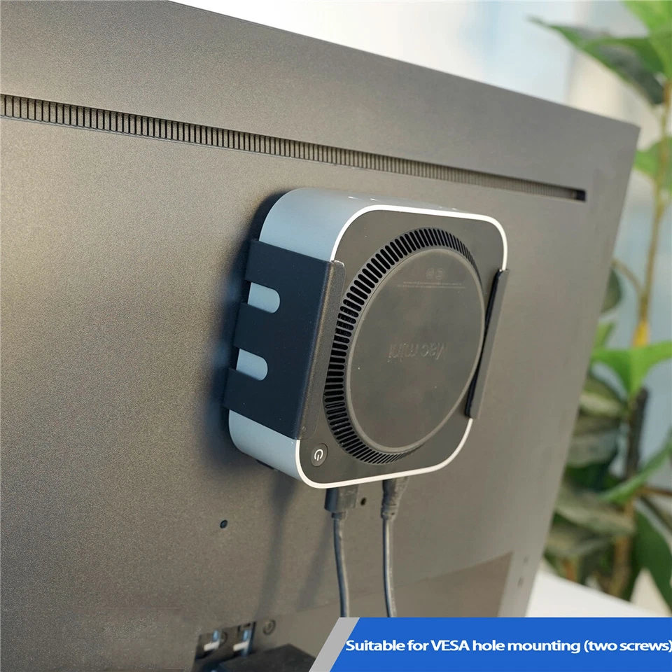 Display Bracket for Mac mini M4 Pro 2024 Under Desk Stand Holder Wall Mount New - Image 4 of 4