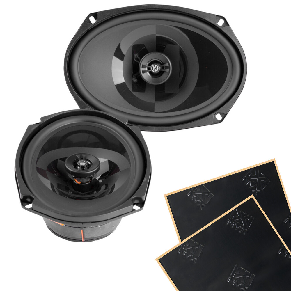 Автомобильные коаксиальные колонки Memphis Power Reference PRX6902 6x9 с демпфированием звука 2509000₽