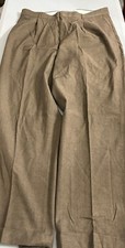 Perry Ellis Dress Pants Brown Size 36x30 69 Polyester 30 Wool 1  Nylon