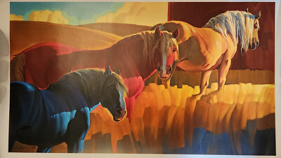 Nancy Glazier - Primary Colors Limited Edition Serigraph artwork