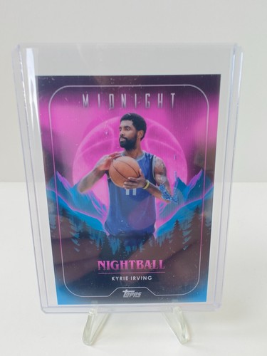 Kyrie Irving 2024 Topps Midnight Basketball Nightball #NB-6
