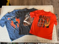 Set of 3 Boys Size Small 5/6 The Children s Place Brand Football Themed Short