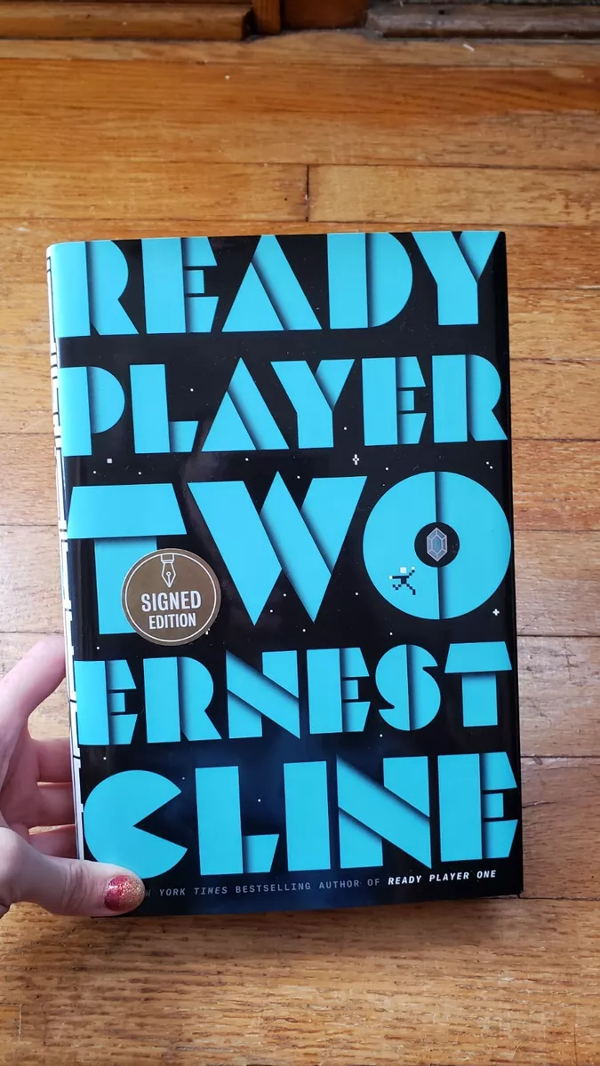 Signed Ernest Cline Ready Player Two First, First Edition Hardcover Book