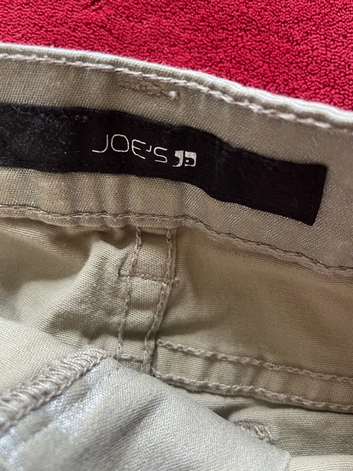Pantalones de mezclilla ajustados brillantes dorados/bronceados elásticos para niñas Joe's Jeans talla: 8 Foto 4 de 4
