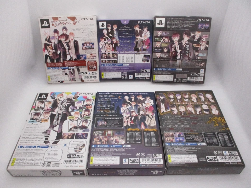 PSVITA DIABOLIK LOVERS LIMITED V, MORE BLOOD, LOST EDEN ... Limited 6Games Japan - Image 2 of 4