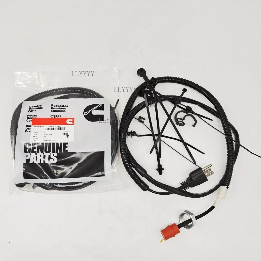 251919 Block Heater Cord 68409910AB For Ford F350 Dodge Ram Cummins 5.9 6.7 L