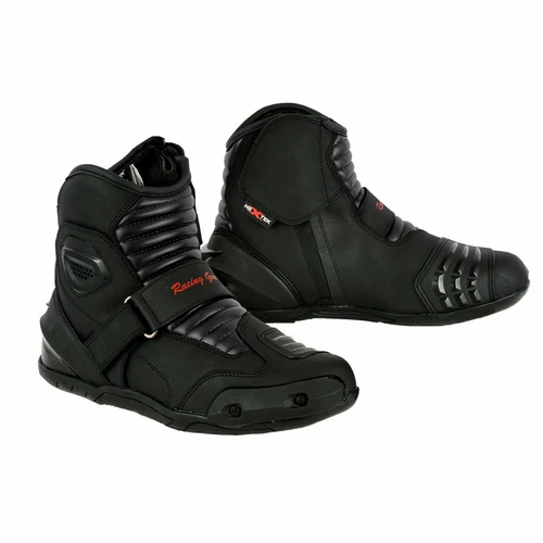 Short Ankle Style Motorcycle Motorbike Leather Boots Multi Waterproof Armour CE