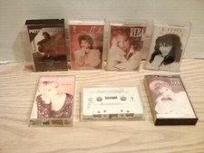 7 80's / 90's Female Country Artists Cassettes Loveless K.T. Reba Mattea Tanya E