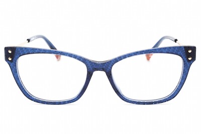 Missoni Eyeglasses ミッソーニ メガネフレーム Mis0045 PJP MISSONI MIS 0045 PJP Eyeglasses Blue Frame 52mm | eBay