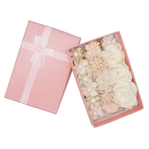 Baby Girl Flower Headbands Set 3pcs Elastic Nylon Floral Hair Band Bows Wrap ... - Picture 7 of 7