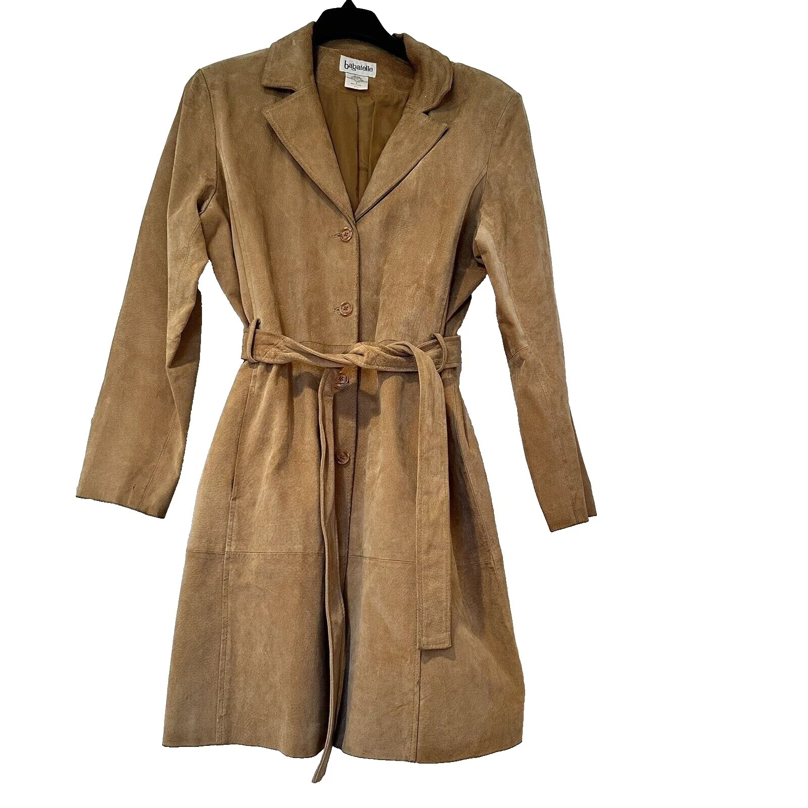 Bagatelle gabardina abrigos, chaquetas y chalecos sólido para De mujer