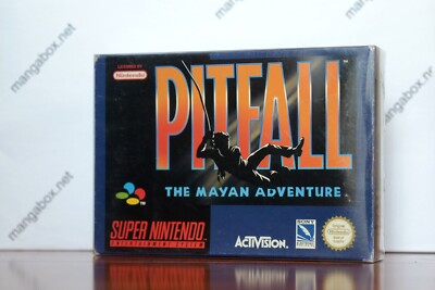 PITFALL THE MAYAN ADVENTURE (CIB) SNES Super Nintendo  PAL Ver. gebr: sehr gut
